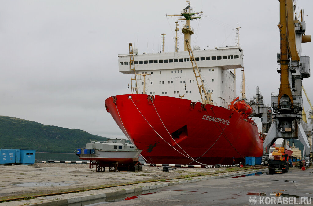 Лихтеровоз "Севморпуть" / Фото: Корабел.ру  📷
