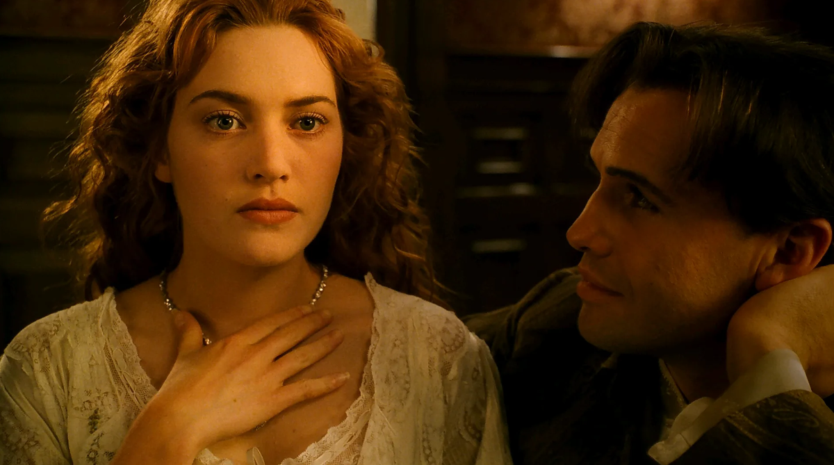 Кадр из фильма "Титаник"