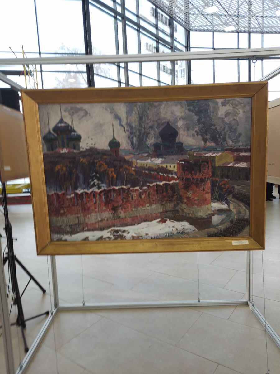 И это неплохой повод для открытия интересной выставки в Атриуме музейно-выставочного комплекса.  5/12/2023. Отличная, морозная погода, и  такая вот красота вокруг.-17