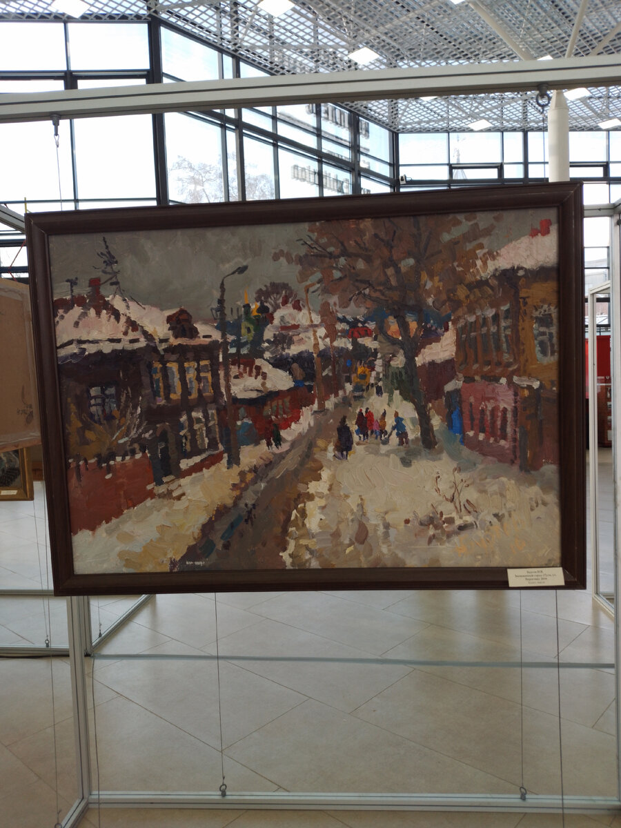 И это неплохой повод для открытия интересной выставки в Атриуме музейно-выставочного комплекса.  5/12/2023. Отличная, морозная погода, и  такая вот красота вокруг.-21