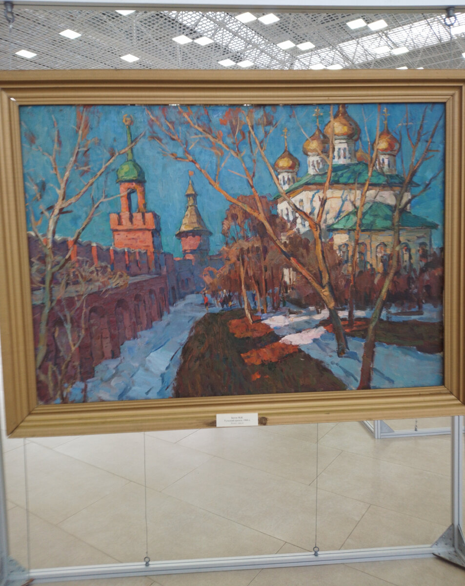 И это неплохой повод для открытия интересной выставки в Атриуме музейно-выставочного комплекса.  5/12/2023. Отличная, морозная погода, и  такая вот красота вокруг.-25