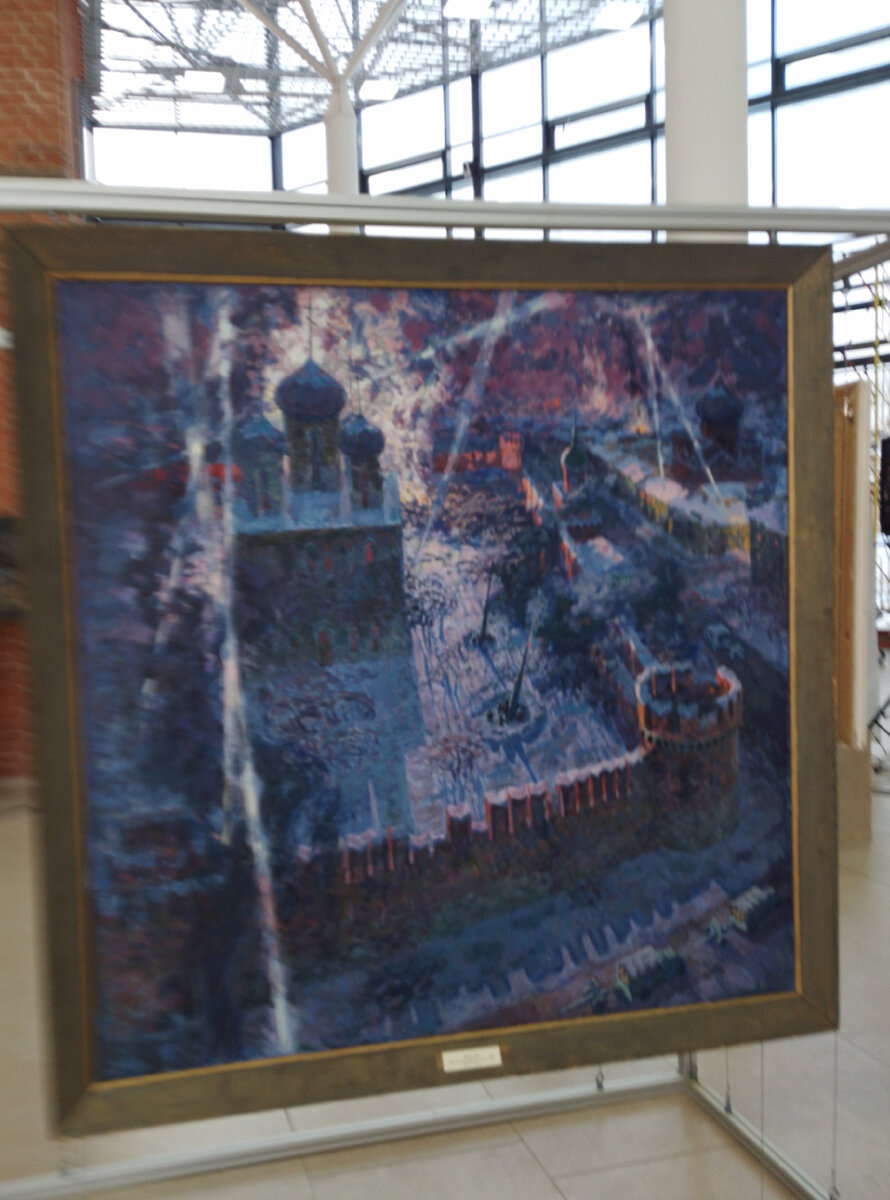 И это неплохой повод для открытия интересной выставки в Атриуме музейно-выставочного комплекса.  5/12/2023. Отличная, морозная погода, и  такая вот красота вокруг.-26