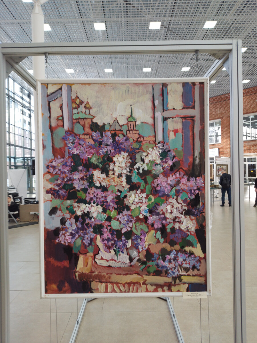 И это неплохой повод для открытия интересной выставки в Атриуме музейно-выставочного комплекса.  5/12/2023. Отличная, морозная погода, и  такая вот красота вокруг.-31