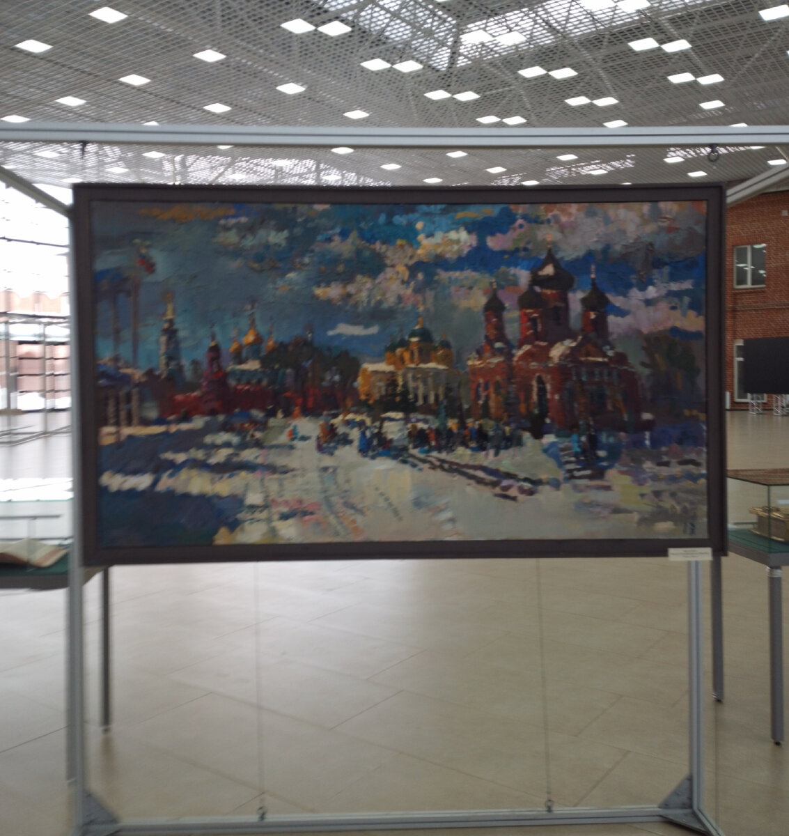 И это неплохой повод для открытия интересной выставки в Атриуме музейно-выставочного комплекса.  5/12/2023. Отличная, морозная погода, и  такая вот красота вокруг.-24