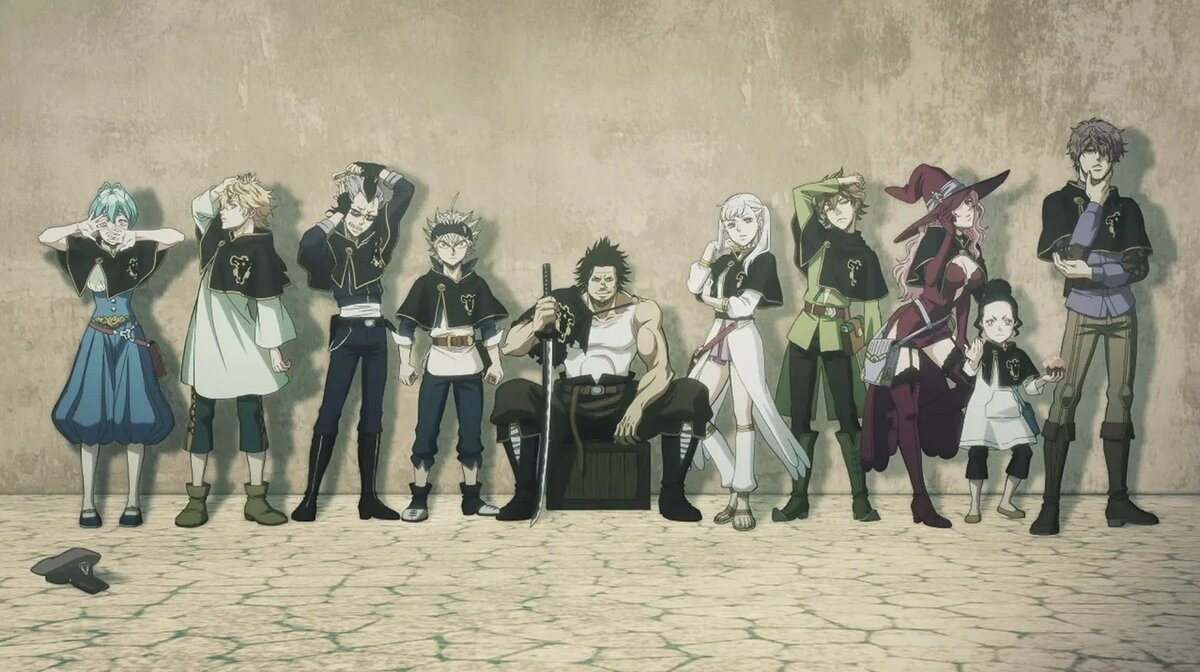 Черный клевер 