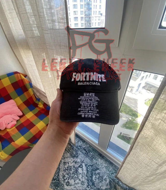 Cap Balenciaga x Fortnite