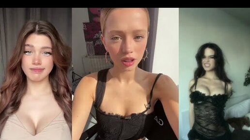 Девушка В Полосатом Платье Танцует Тик Ток фото 12