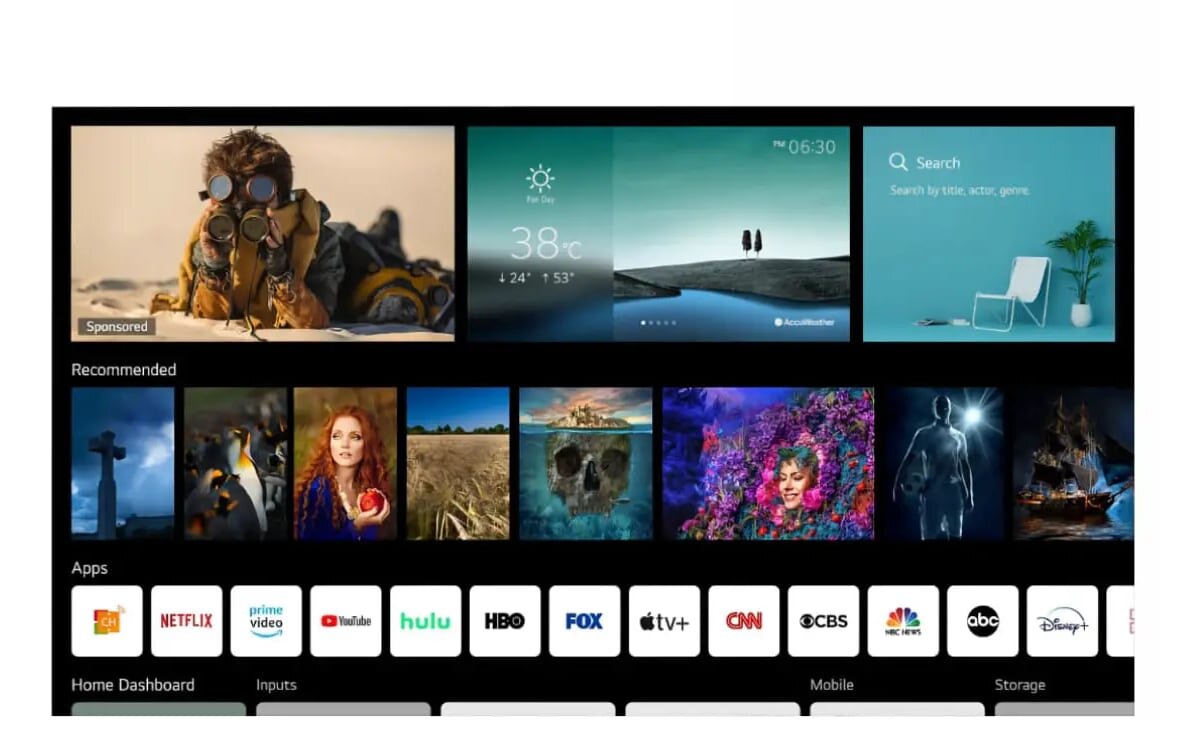 ПОЛНОЭКРАННЫЙ WEBOS