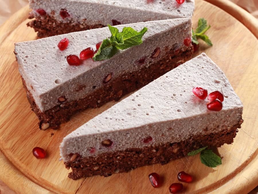 Чизкейк новогодний