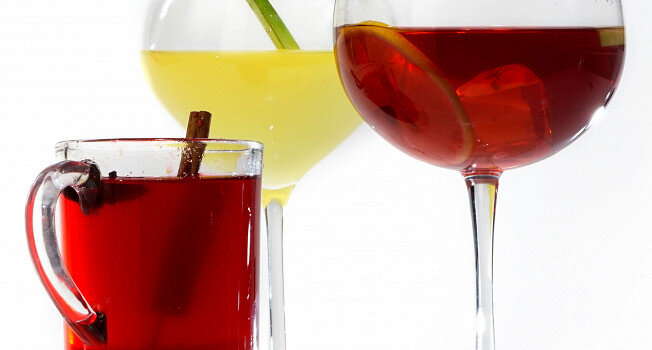 Коктейль-пунш с вином и шампанским «Лафайет»