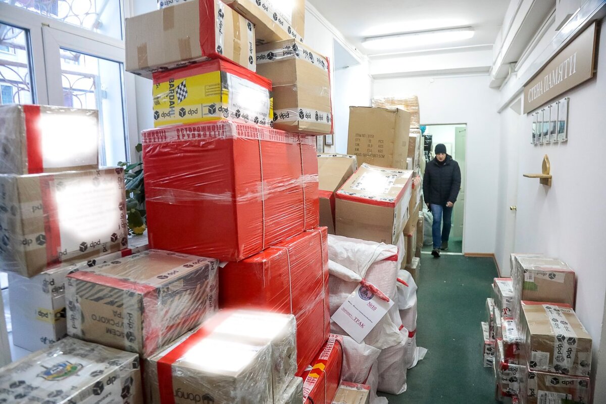    48 тонн груза отправили хантымансийцы землякам в зону СВО