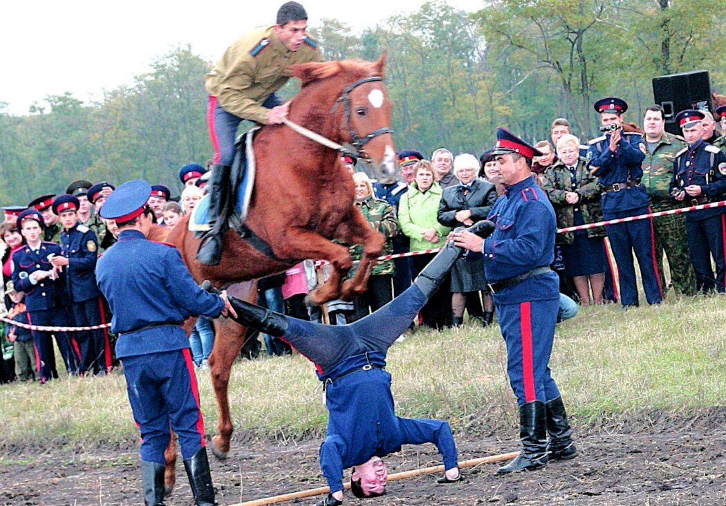 Праздник в казачьей станице