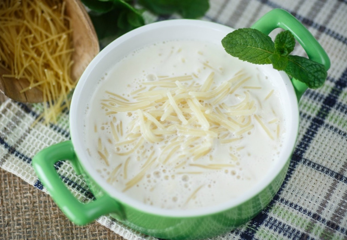 Milk soup