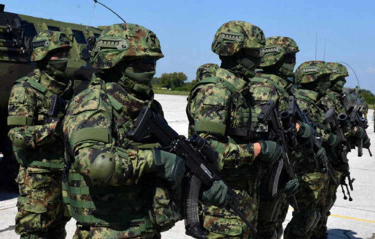 Сербские воины