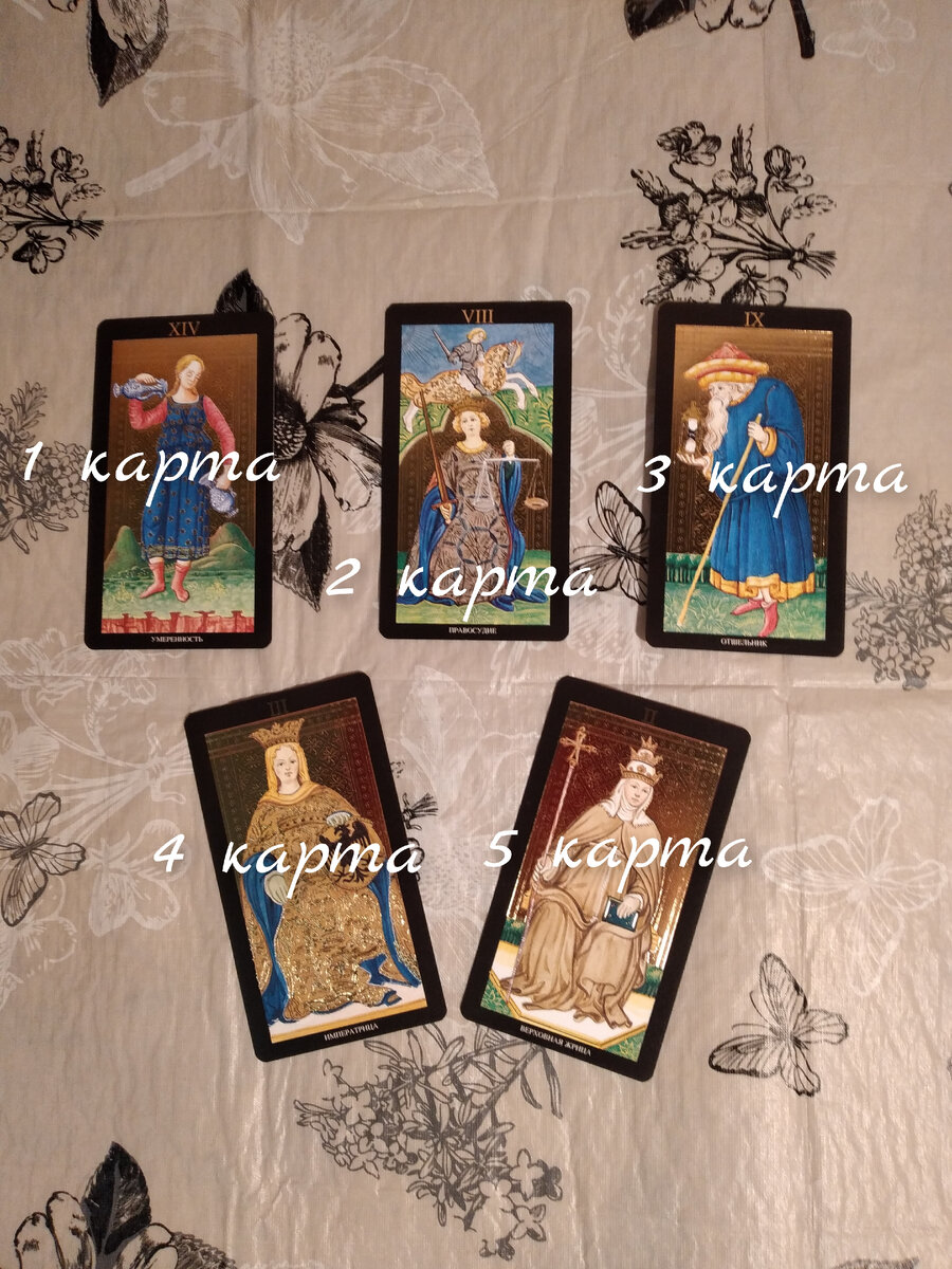 Вариант 1 _ старшие арканы _ таро Висконти