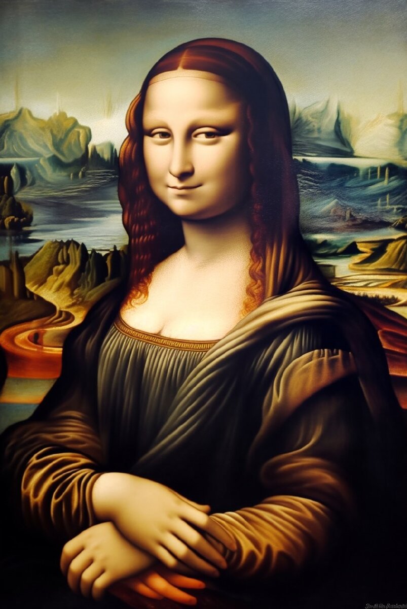 Leonardo da vinci painted