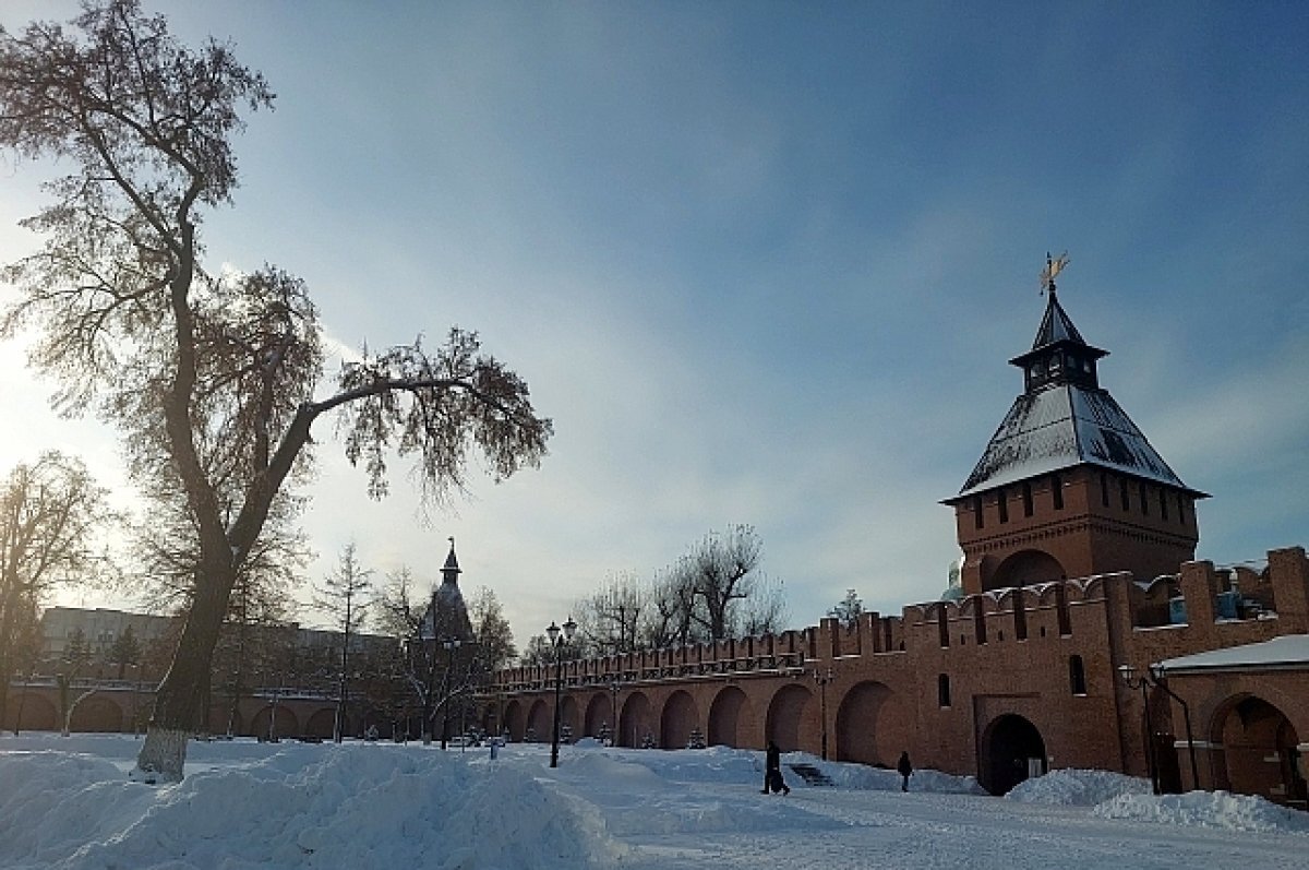    В Туле 7 декабря прогнозируют температуру до - 11