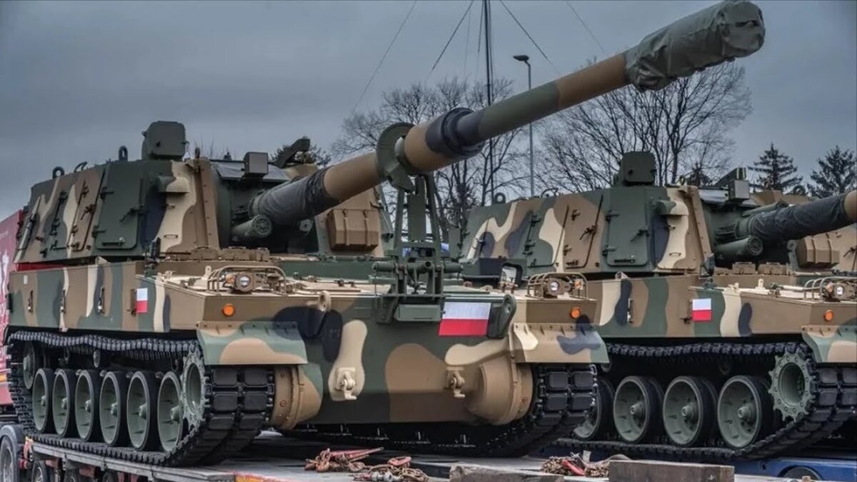 K9A1. Польша. Фото взято из общей сети интернет