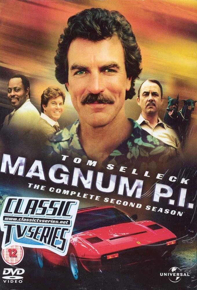 «Ча́стный детекти́в Ма́гнум» ( Magnum, P.I., 8 сезонов, 1980 – 1988)  Жанр боевик, драма, криминал, детектив, приключения В ролях: Том Селлек Джон Хиллерман, Роджер Э. Мосли, Ларри Манетти, Джиллиан Добб, Кван Хи Лим, Джефф Маккэй, Кэтлин Ллойд, Гленн Кэннон, Патрик Бишоп и др. Страна: США