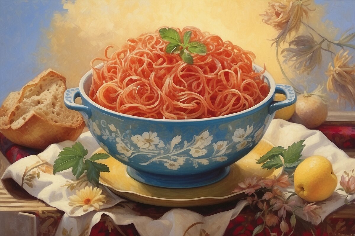 Классического итальянского паста карбонара