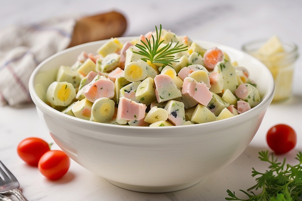 Салат оливье