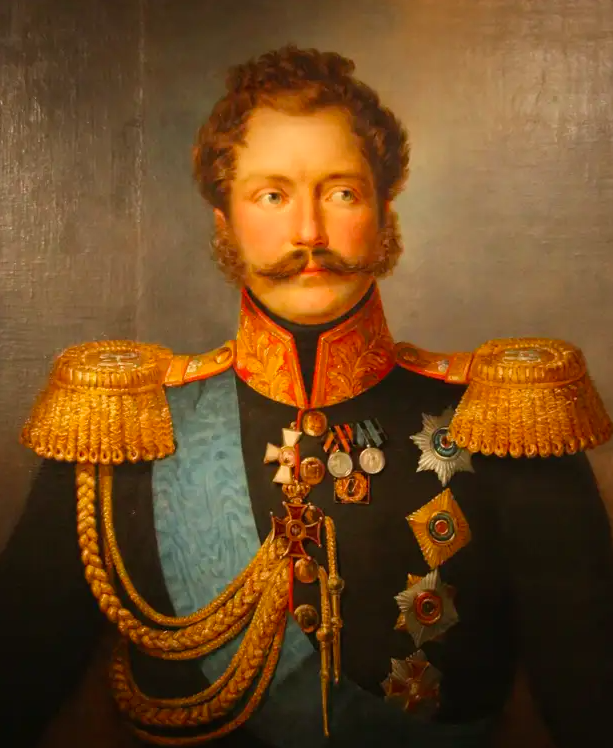 Франц Крюгер. Портрет великого князя Михаила Павловича. Начало 1830-х. 