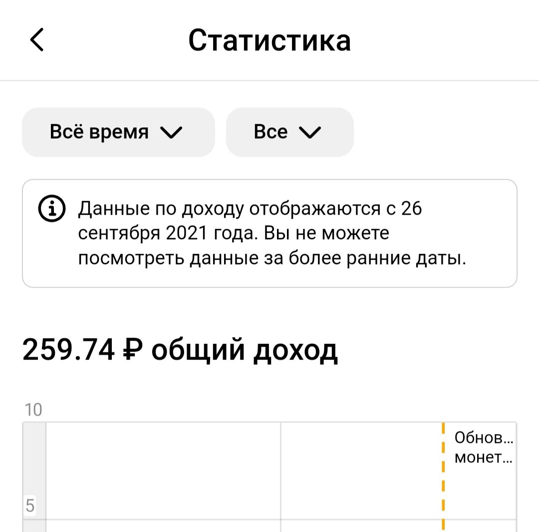 Мои честно заработанные, скрин