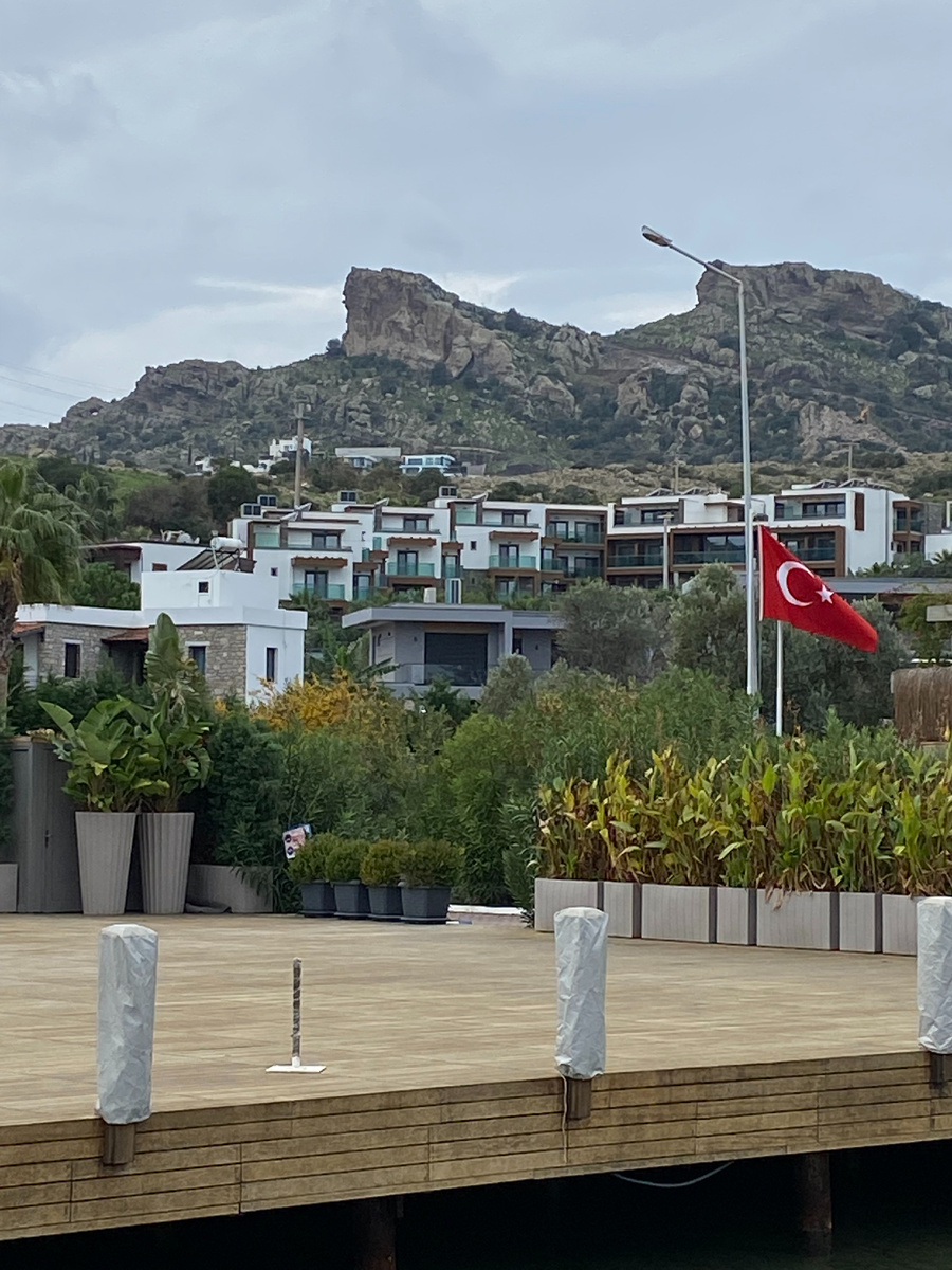 Набережная поселка Гюндоан на полуострове Бодрум