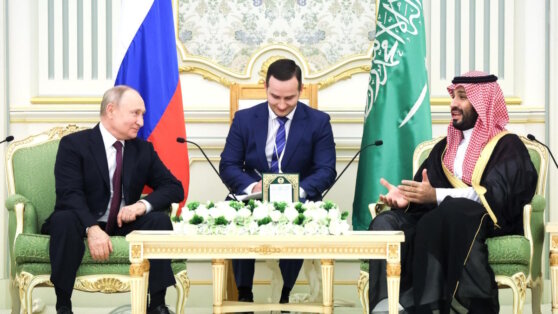    Песков: Путин и наследный принц Саудовской Аравии обсудили конфликт в Газе Егор Ильяшов