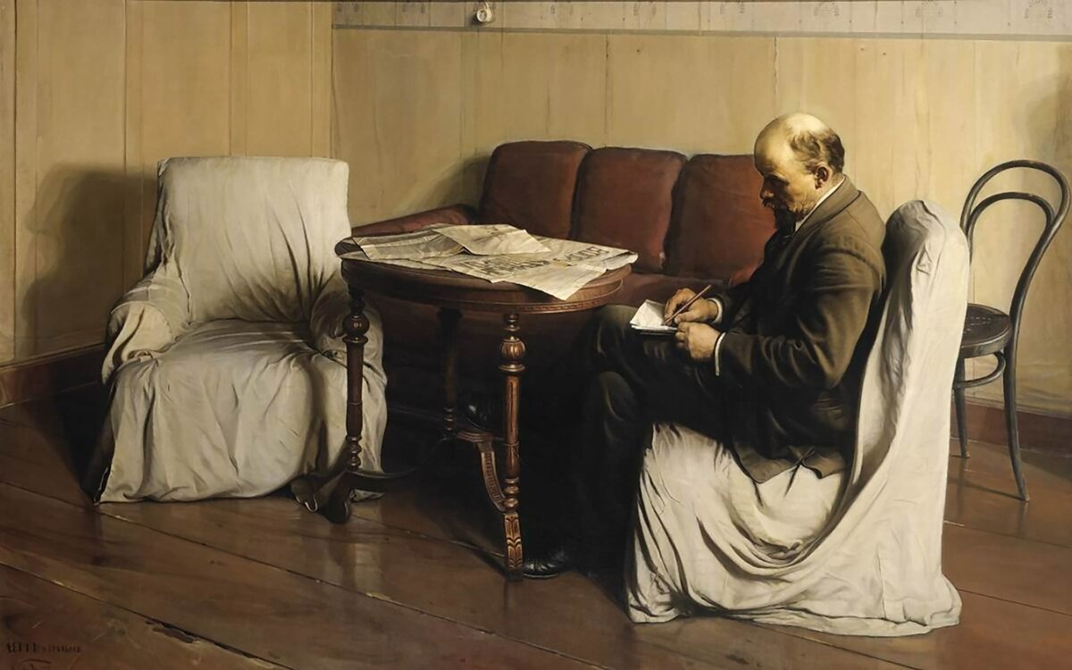 В. И. Ленин в Смольном