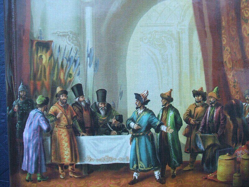 Переговоры А. Горбатого-Шуйского с башкирами, из кн. И.Г.Акманова