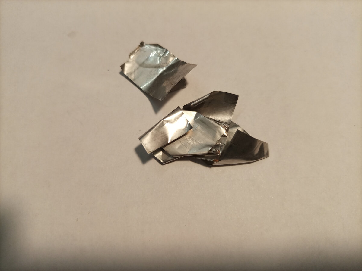 Фольга из оловянного сплава