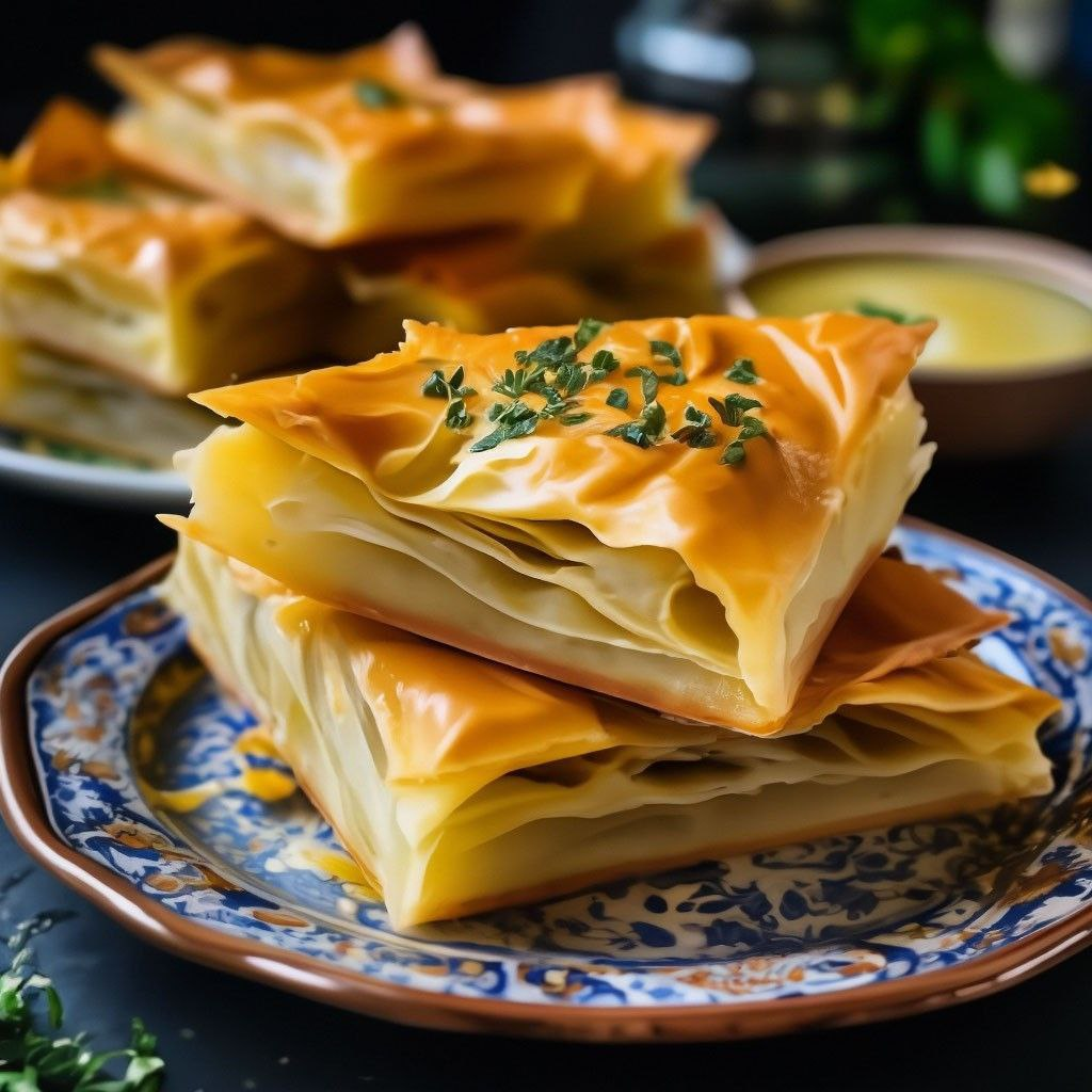 🧀🥐Рецепт Тиропиты: Греческие Пирожки с Фетой и Шпинатом |  Гастрономический Лабиринт Вкуса | Дзен