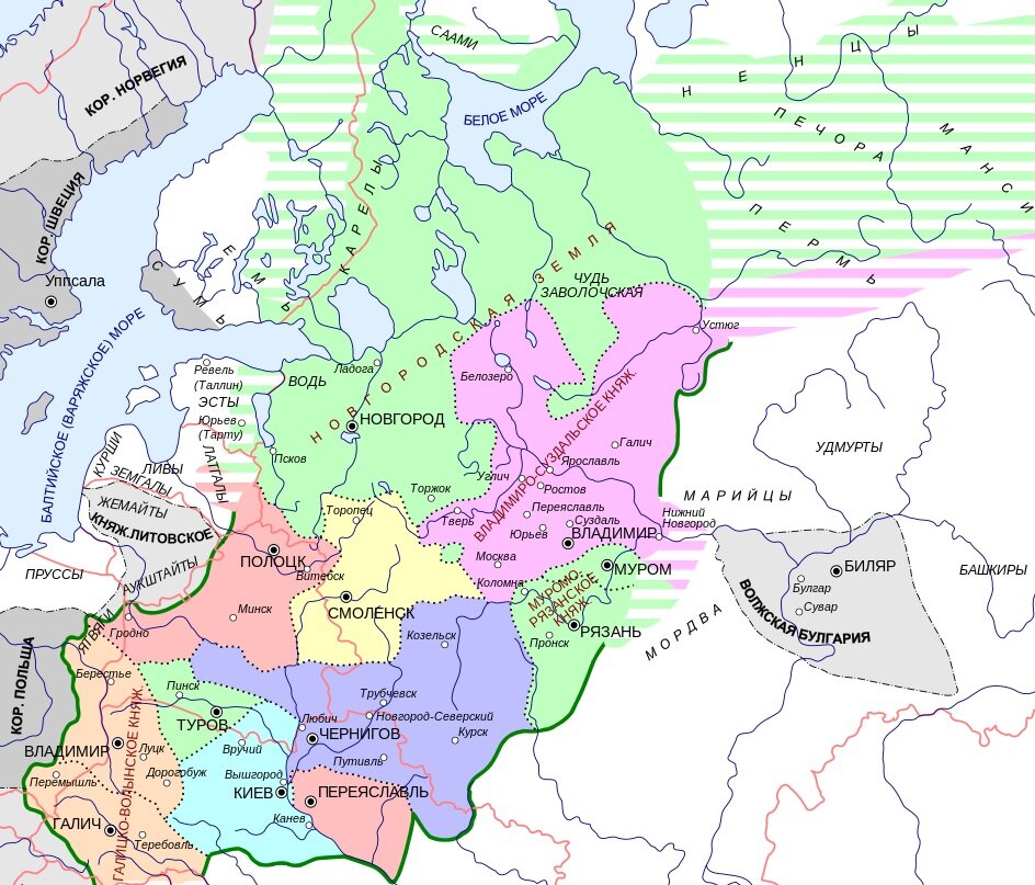 Русские земли в 12 13 веках карта. Новгородское княжество в период феодальной раздробленности карта. Карта периода раздробленности Руси 12 век. Новгородская Республика. Владимиро-Суздальское княжество карта.