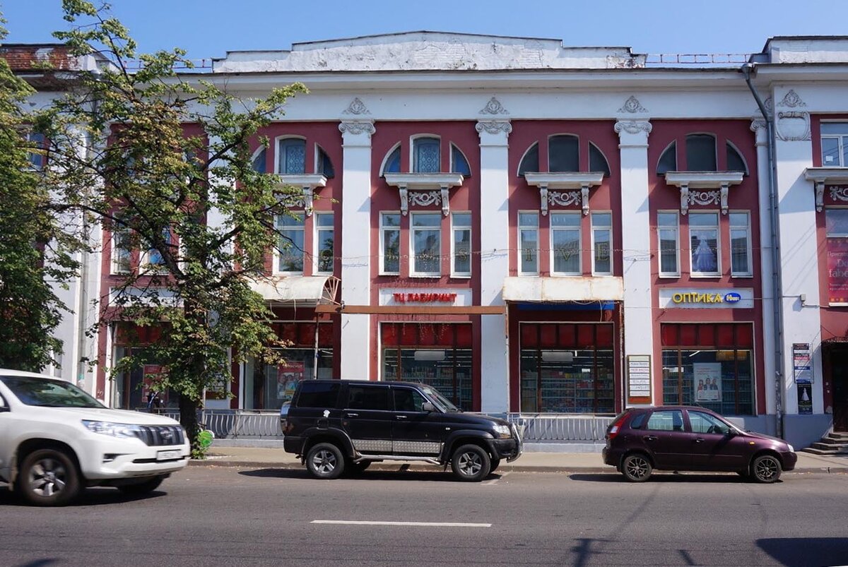 Архитектор Н.Ю. Лермонтов. Торговый пассаж на Большой Линии в Ярославле. 1911-1912 гг.