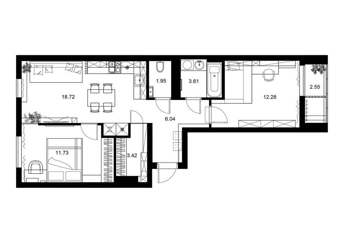 Планировочное решение
