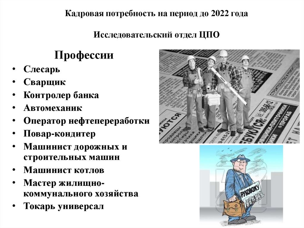 Анализ современного рынка труда проект