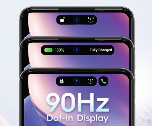 Dynamic Port в смартфоне TECNO Spark Go 2024 (источник: TECNO)