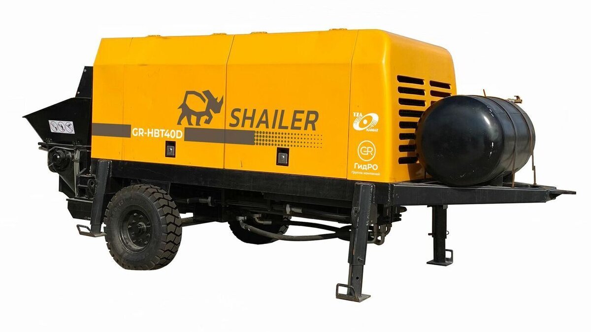 Стационарный бетононасос Shailer GR 40