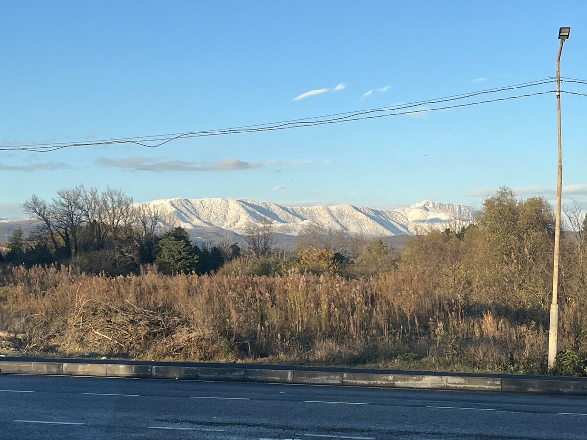 Зима в Грузии