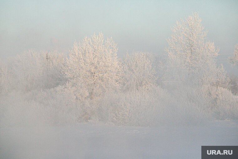    Температура ниже -30 градусов была почти по всей территории края