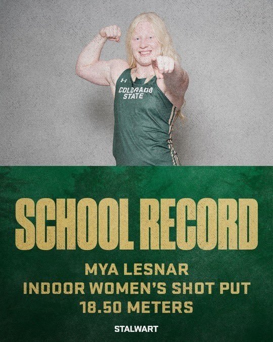    Майя Леснар.Colorado State Twitter