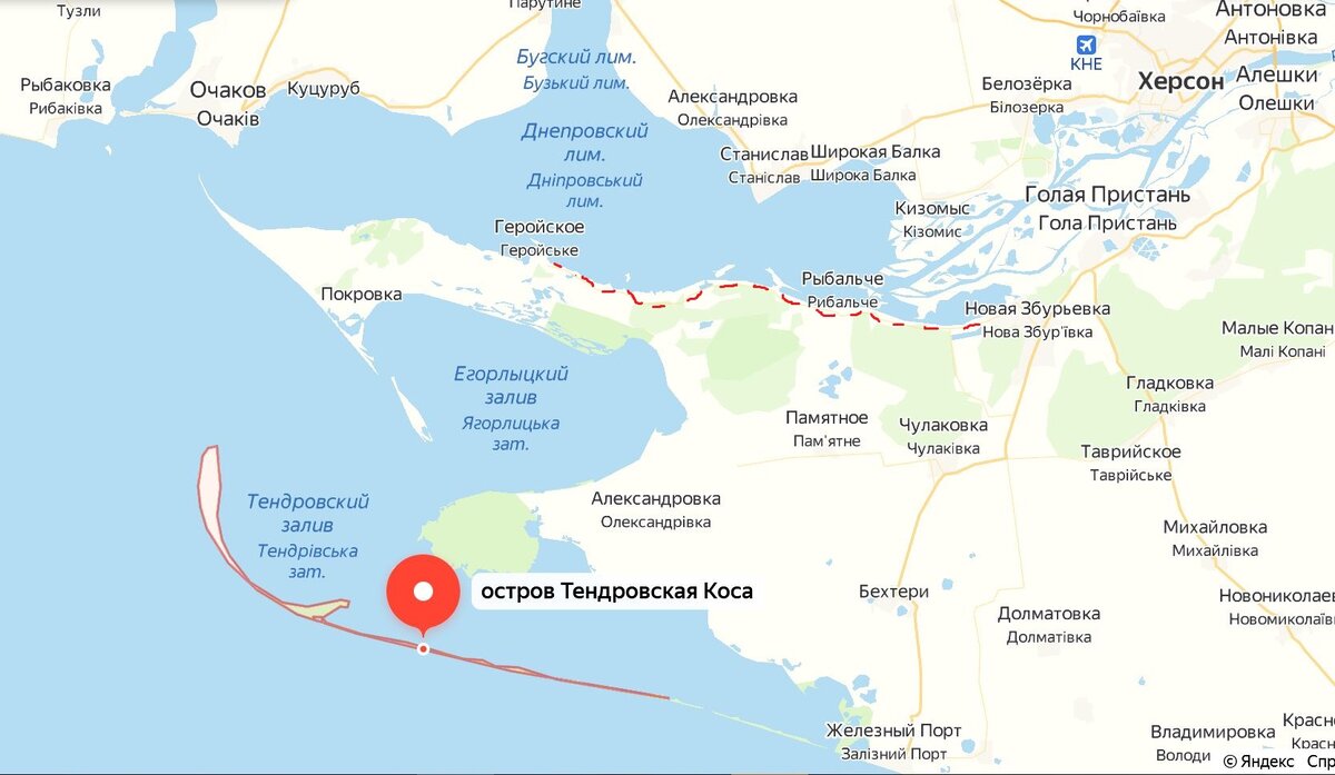 Кинбурнская коса на карте херсонской. Кинбурская коса на карте.