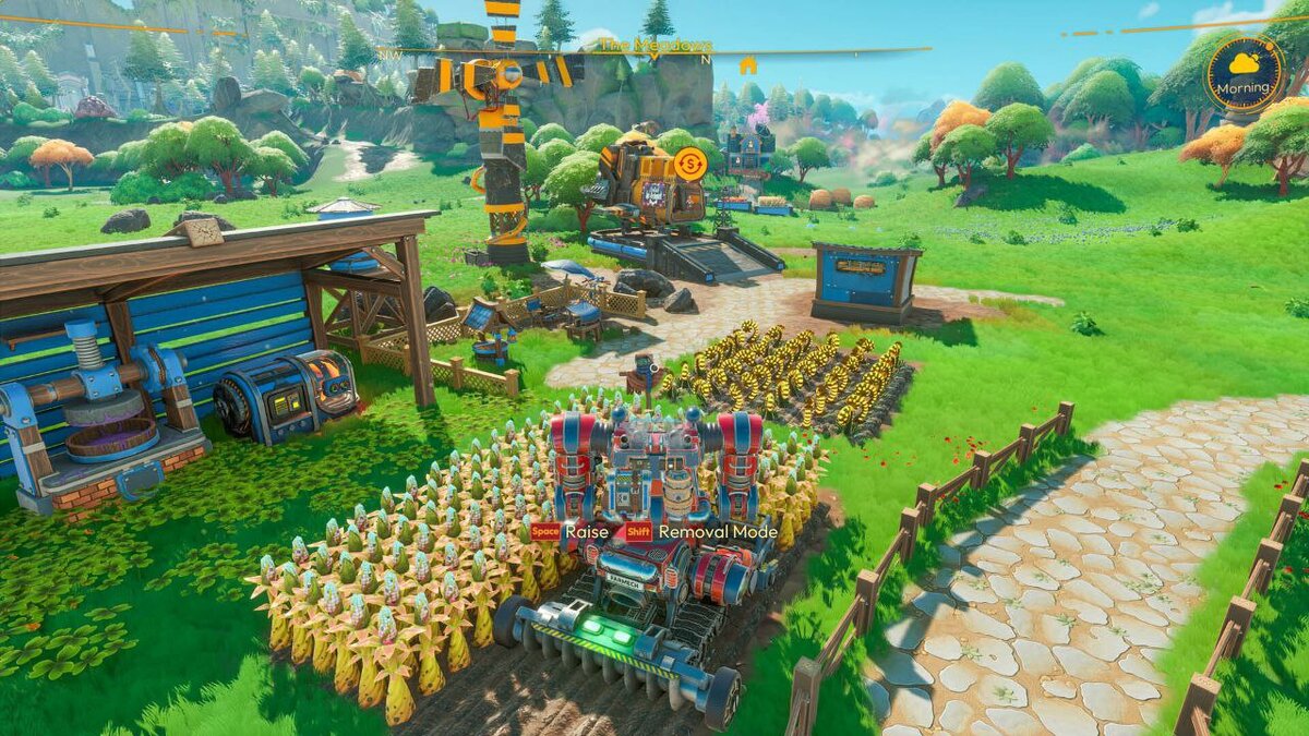 Кооперативный симулятор фермы с огромными мехаботами, вместо комбайнов... Что? Да!

Скоро в Steam выходит Lightyear Frontier, в которой предстоит объединиться с друзьями-фермерами, выращивать новые растения, исследовать открытый мир и отбивать атаки вредителей, и все это — сидя в огромном мехаботе.

Дата выхода — март 2024, добавляем в вишлист здесь.
