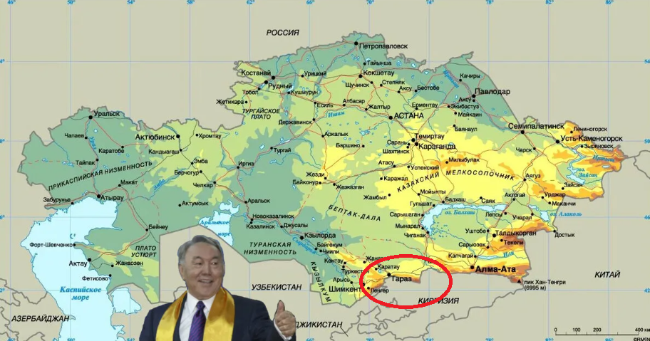 Исторический Казахстан расположен посередине евразийской степи.