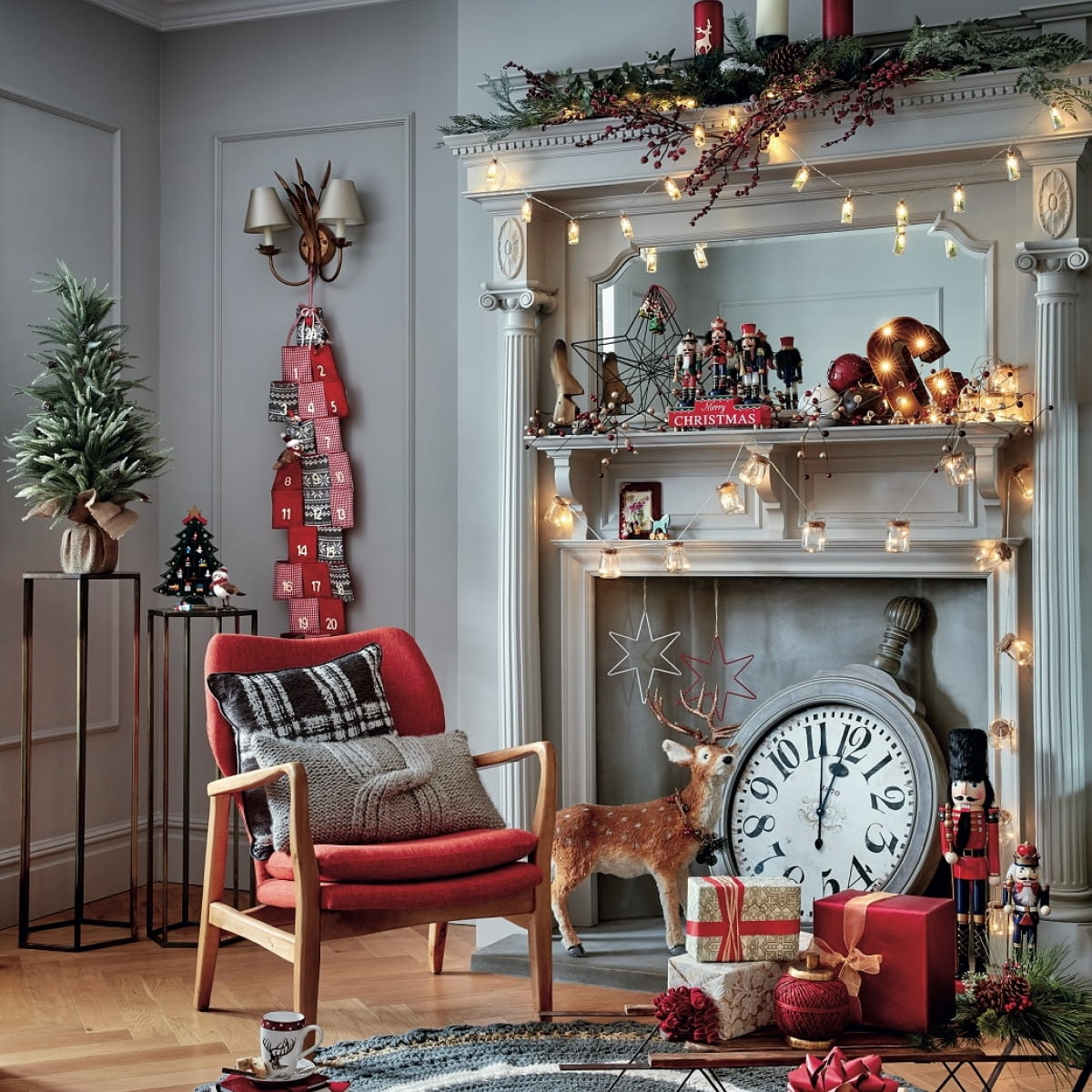     Идея новогодней композиции из Пинтерест