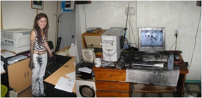 Правила безопасности при заправке картриджей