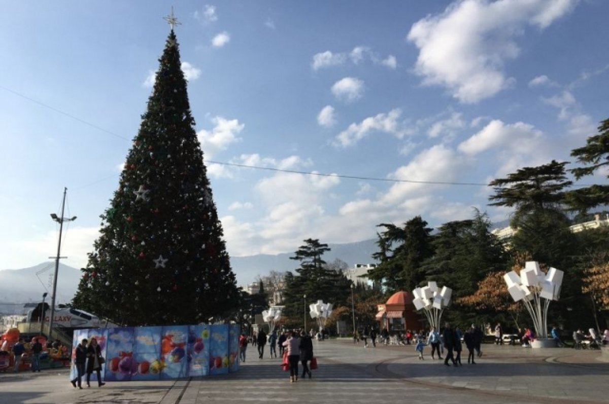    Ялта вошла в топ популярных направлений в декабре