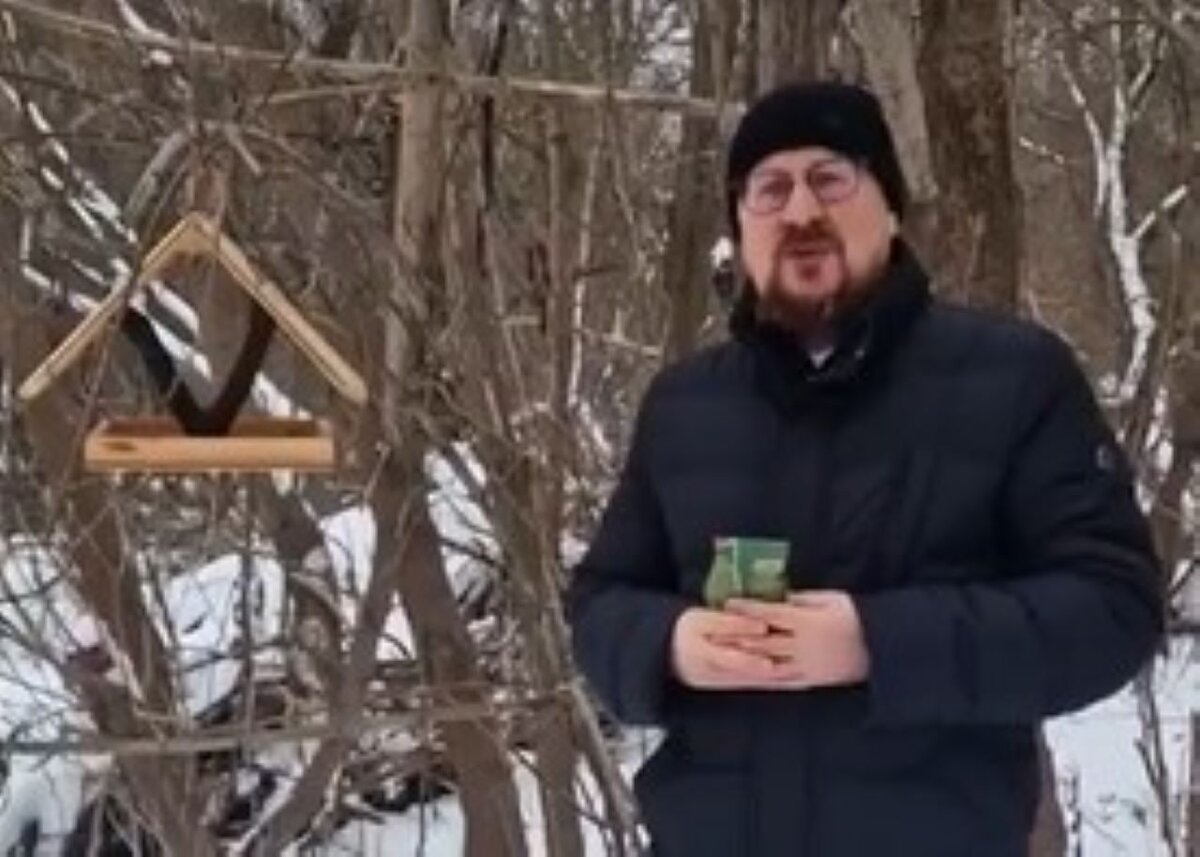    Олег Ведутов передал всем СМИ и ЦУР Курской области эстафету #покормиптиц