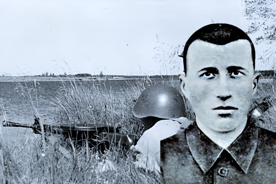 Герой Советского Союза Ф. Т. Жалдак.